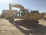 Used Excavator in yard,Used Komatsu Excavator in yard,Side of used Excavator,Front of used Excavator